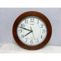 ราคา นาฬิกาแขวนผนัง Casio Quartz IQ-126 กรอบไม้แท้ มือสอง (29591235006)