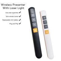ราคา 2.4GHz Wireless Flip Pen PPT Slide USB Remote control clicker for Powerpoint Presentation Pointer (23779296334)