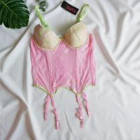 ราคา Kyra ในเครือ Playboy - โคเซททูโทนสีชมพูเต้าเขียว ราคาป้าย 1590 (22120277618)