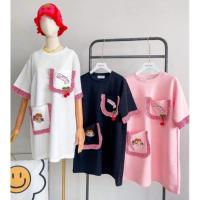 ราคา เดรสเบโก๊ะแต่งกระเป๋าสุดน่ารักงานป้าย(มือ1) (29152357988)