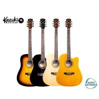 ราคา Kazuki KZ-41C Acoustic Guitar กีต้าร์โปร่ง รุ่น KZ41C ขนาด 41 นิ้ว ทรง Dreadnought แถมฟรีกระเป๋า ปิ๊ก คาโป้ (21930650383)