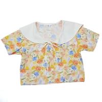 ราคา เสื้อลำลอง ลายดอก คอบัว (29582526512)