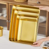 ราคา จานสี่เหลี่ยมสแตนเลสจานแบนลึกสี่เหลี่ยมจานเย็นจานทีรามิสุจานนึ่งถาดเป็ดโบราณ (40222151985)