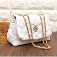 ราคา Preloved TORY BURCH SHOULDER FLAP BAGS (42422011396)