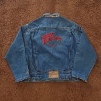 ราคา Planet Hollywood Denim กางเกงยีนส์ Trucker Jacket เสื้อแจ็คเก็ตด้านนอก (40650814883)