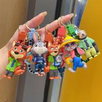 ราคา Crazy Animal City พวงกุญแจการ์ตูน Judy ตุ๊กตากระเป๋านักเรียนจี้รถ Key Chain จี้ของขวัญขนาดเล็ก T77F (48202096865)