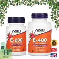 ราคา พร้อมส่ง NOW Foods E-200 134 mg (200 IU) E-400 268 mg (400 IU) วิตามินอี Mixed Tocopherols (29513000022)