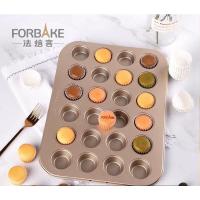 ราคา ถาดอบคัพเค้ก 24 หลุม แบรนด์ Forbake ถาดหลุมอบเค้ก ถาดอบเทปล่อน ถาดอบมินิเค้ก (9884586500)