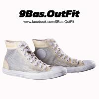 ราคา Converse รองเท้าผ้าใบหุ้มข้อมือสองของแท้เท่านั้น รองเท้าโปร่งแสง เบอร์ 44.5 EUR (41011519220)