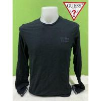 ราคา GUESS เสื้อยืดคอกลม แขนยาว มือสอง สภาพ 95% (19670781571)