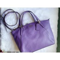 ราคา Coach แท้ ✔️ กระเป๋าทรงพัด หนัง | Coach Small Kelsey Satchel (6790892673)