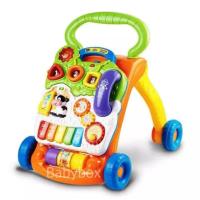 ราคา รถผลักเดิน รถสำหรับเด็กหัดเดิน โต๊ะกิจกรรมเด็กของเล่นเด็กเสริมพัฒนาการ รถผลักเดิน Sit-to-Stand Learning Walker รุ่นขายดี (1534262559)