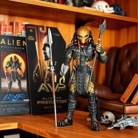 ราคา รูปฟิกเกอร์ Alien Vs. NECA Predator ขนาด 7 นิ้ว รูปหน้าแมว AVP รอยแผลเป็นแบบเซลติก (29382909380)