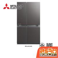 ราคา MITSUBISHI ตู้เย็น4 ประตู 20.5 คิว ขนาด 580 ลิตร อินเวอร์เตอร์ สีเทา รุ่น MR-LA65EY GDS (24322) (26779892908)
