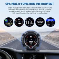 ราคา AD X95 Head-Up Display GPS HUD เครื่องวัดความลาดเอียงอุปกรณ์เสริม (27465448751)