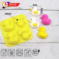 ราคา Indomada น่ารัก 4 เป็ดซิลิโคนแม่พิมพ์ 5 x 5.2 x 2 ซม.มูสช็อคโกแลตพุดดิ้งแห้งเค้ก Ice Cube Jelly สบู่ลูกอมเรซิ่น 3D เป็ดซิลิโคนเค้กแม่พิมพ์ BPA ฟรีอาหารปลอดภัย (25897692862)