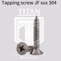 ราคา 10 ชิ้นแตะสกรูน็อต JF M3.5 x 30 / M3.5 x 32 / M3.5 x 35 / M3.5 x 38 / M3.5 x 40 / M3.5 x 45 / m3.5 x 50 / M3.5 x 60 verseng สกรู SUS 304 น็อตกันสนิม สกรูไม้ น็อตตัวหนอน (43822196679)