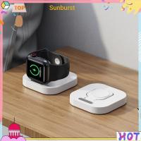 ราคา แผ่นชาร์จ 2 แผ่น ไร้สาย สําหรับ Watch 1-8 Generation [Sunburst11.th] (24769644826)