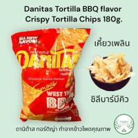 ราคา Danitas Tortilla Chili BBQ flavor Thin & Crispy Tortilla Chips 180g.แบบบางกรอบ ดานิต้าส ทอร์ติญ่า ทำจากข้าวโพดคุณภาพ (29464103291)