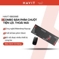 ราคา Havit KB830WB คีย์บอร์ดเกมแบบมีสาย Mouse Combo ดีไซน์เงียบ หลายสี เทคโนโลยีกุญแจ Waterdrop - Havit (43353874878)