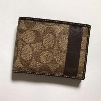 ราคา กระเป๋าสตางค์ COACH F74102 WALLET IN SIGNATURE LEATHER ของแท้ มือหนึ่ง (19308310641)