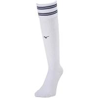 ราคา Mizuno Soccer Stockings Line Socks P2MXA050 White/Dress Navy 21-23cm (54251991357)