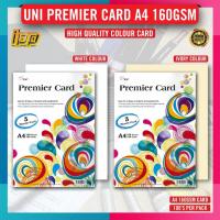 ราคา Uni Premier A4 3 แผ่นการ์ด 160 แกรม 100 / A4 การ์ดสีคุณภาพสูง 160 แกรม 100 แผ่น (44025183194)