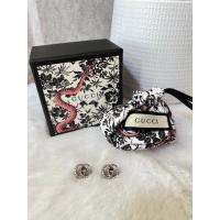 ราคา New Gucci Earring CRYSTAL DOUBLE G EARRINGS 2024 (28215786943)