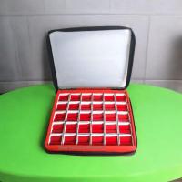 ราคา กล่องแหวนอาเกตและพลอยพร้อมฝาซิป 30 ใบ (40176326461)