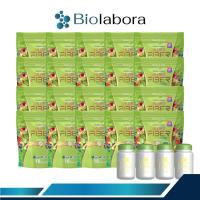 ราคา Yaaleeyah ดับเบิ้ลมิกซ์คลอโรไฟเบอร์ ญาลีญ่า สารสกัดจากผักและผลไม้ 5 สี ถึง 40 ชนิด 10 แถม 10+แก้ว4 (43673067409)