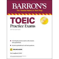 ราคา B2S BARRON'S TOEIC PRACTICE EXAMS (5TH ED.) (ONLINE AUDIO) (14897782590)