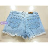 ราคา กางเกงยีนส์ขาสั้น ป้าย Oops!! สียีนส์อ่อน (มือ2) (21307386095)