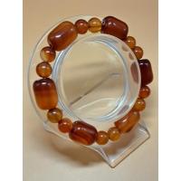 ราคา สร้อยข้อมือหินคาร์เนเลี่ยน เเท้ (23949536779)