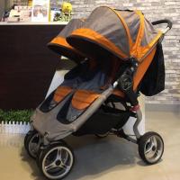 ราคา รถเข็นแฝด ยี่ห้อ Baby Jogger รุ่น City Mini สีส้มเทา (2324202576)