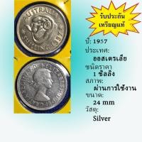 ราคา N0.13998 เหรียญเงิน ปี1957 ออสเตรเลีย 1 SHILLING เหรียญสะสม เหรียญต่างประเทศ เหรียญหายาก (11850547607)
