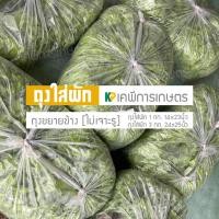 ราคา ถุงผักสลัด ถุงใส่ผัก ถุงผักขยายข้าง [แบบไม่เจาะรู] และ [แบบเจาะรู] (21043043186)