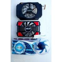 ราคา อะไหล่ พัดลมการ์ดจอพร้อมซิงค์ GT420-430-440-630-730 ใช้งานปกติ พัดลมหมุนเงียบ (6160586283)