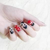 ราคา สติ๊กเกอร์ติดเล็บ Mickey A tutu (28609963464)