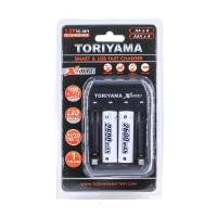 ราคา Toriyama แท่นชาร์จ X4 USB Charger+ถ่าน AA2600mAh (แพค 2ก้อน) (6034299747)