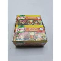 ราคา คนอร์ ซุปรสหมูก้อน คนอร์หมู ขนาด 80 กรัม x 6 กล่อง (1กล่อง 8 ก้อน ) knorr pork (7819406266)