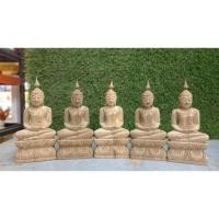 ราคา พระพุทธรูปไม้แกะสลัก ปางประธานพร ปางสมาธิ ปางมารวิชัย (40013962776)