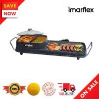 ราคา ⚡️ Best Sale ⚡️ IMARFLEX เตาปิ้งย่างอเนกประสงค์/หม้อสุกี้ 2500W รุ่น EG-648 (11071548311)