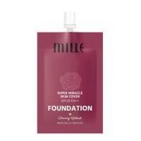 ราคา ครีมรองพื้น มิลเล่ / Mille Miracle Skin Cover Foundation SPF30 PA++ (6g) #01 (6326125162)
