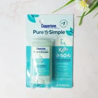 ราคา [Coppertone®] Pure & Simple Kids Zinc Oxide Protection Stick SPF 50, 13.9 g กันแดด แบบแท่ง (20636135661)