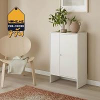 ราคา ตู้บานเดี่ยว ikea อิเกีย ขาว, 50x30x80 ซม. BAGGEBO บักเกบู [PRE-ORDER] (51300950756)