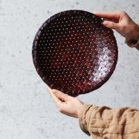 ราคา Retro ไม้ไผ่ทอ Refreshment ถาดขนาดใหญ่ Lacquer ไม้ไผ่ทอถาดผลไม้เท้าสูงตะกร้าเก็บโบราณตะกร้าผลไม้เก่าถาดผลไม้ผลิตภัณฑ์ไม้ไผ่ (43473660585)