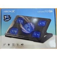 ราคา ที่วางคอม พัดลม notebook ที่วาง notebook ที่วางโน้ตบุ้ค แท่นวางโน้ตบุ้ค ARROWX Q6 (26911435028)