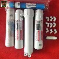 ราคา ไส้กรอง สำหรับ เครื่องกรอง RO ตั้งโต๊ะ จัดครบชุด 4ไส้ ชุดไส้กรองอาร์โอตั้งโต๊ะ ขนาด 12นิ้ว หัวและท้ายแบบเกลียว (12368471446)