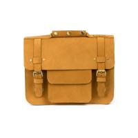 ราคา กระเป๋าใส่เอกสาร หนังนูบัค สีมัสตาร์ด StepPro Messenger Bag Code BM1 (1259884896)