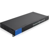 ราคา Gigabit Switching Hub LINKSYS (LGS124P-AP) 24 Port (12 Port PoE) (17'') -3 years (25320193128)